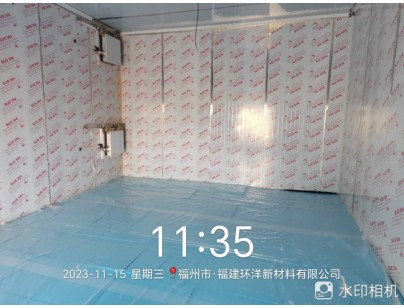 福建环洋新材料105m³化工防爆冷库建造工程案例