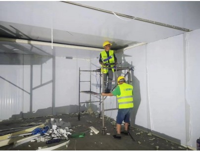 成都天台山制药35000m³综合库房医药冷链控温控湿冷库改造工程