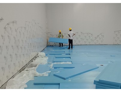 安徽翔威供应链14500m³保税区冷链物流冷库工程建造案例