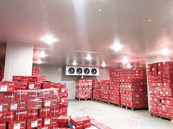 果浆冷库储藏温度